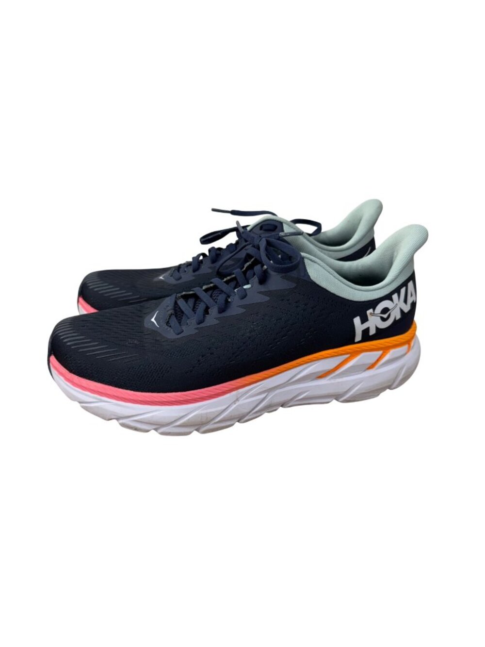 Hoka One One Mens Navy Running Shoes Size 12 Lightweight & Cushioned